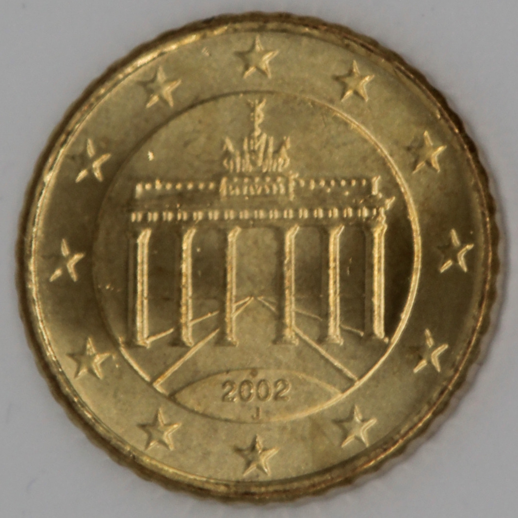 Deutschland 10 Cent – Vorderseite (Avers)