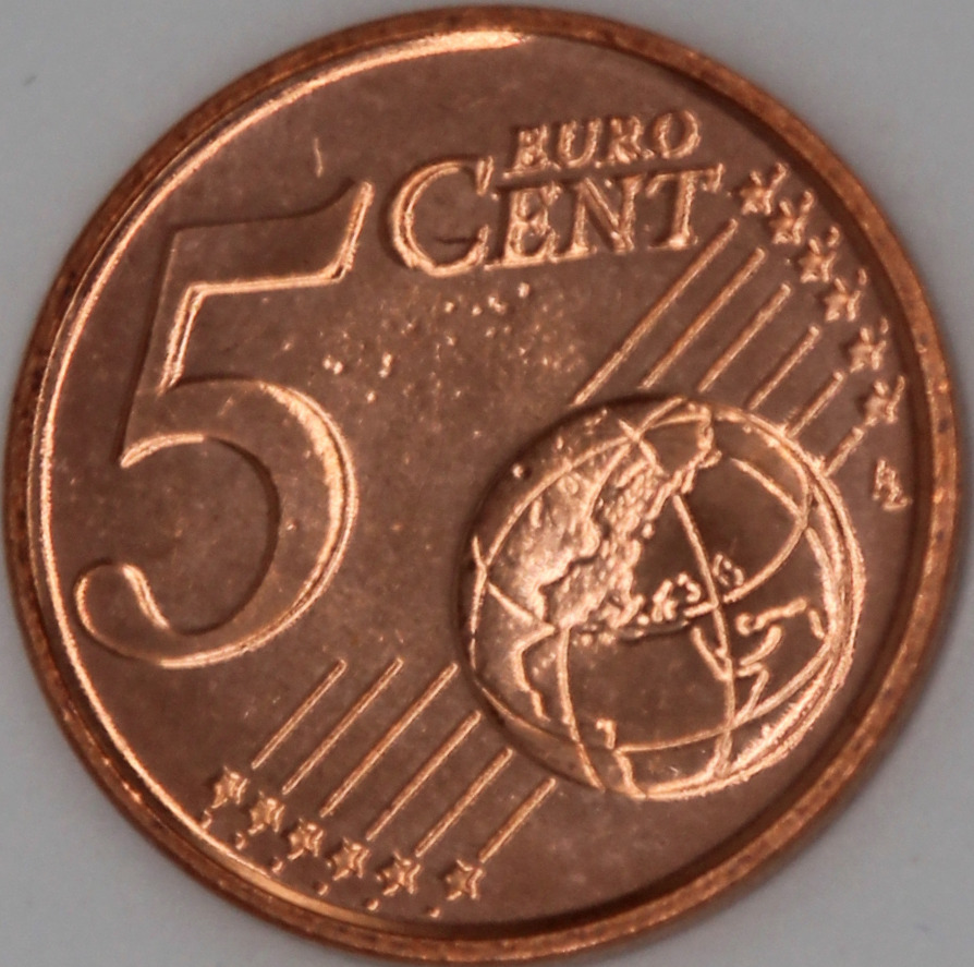 Deutschland 5 Cent – Rückseite (Revers)
