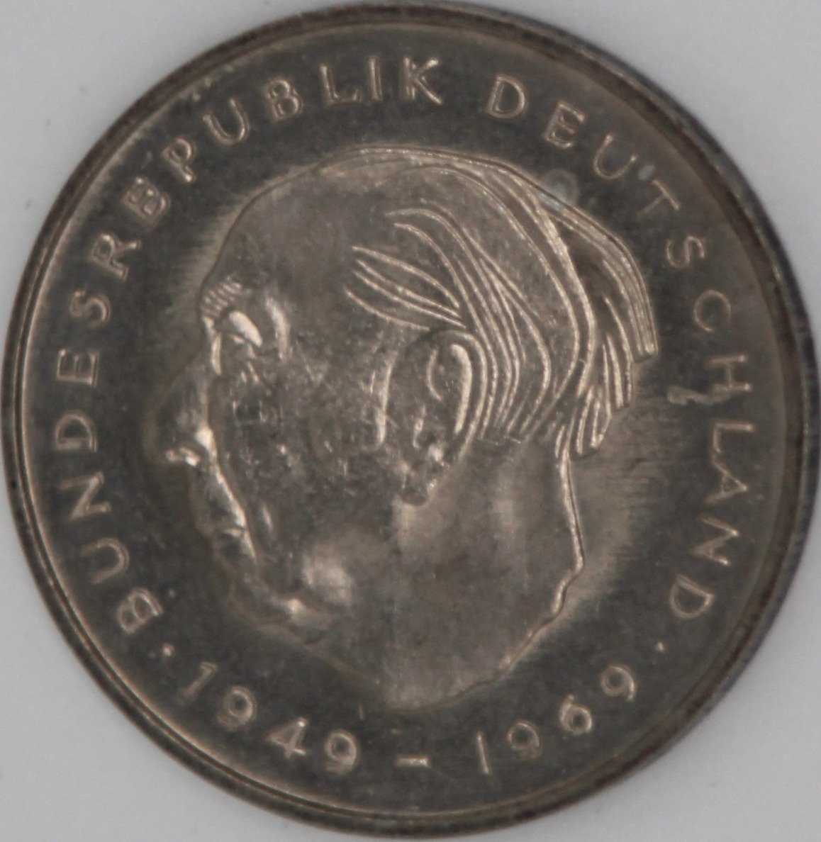 Deutschland 2 Mark 4. Ausgabe – Vorderseite (Avers)