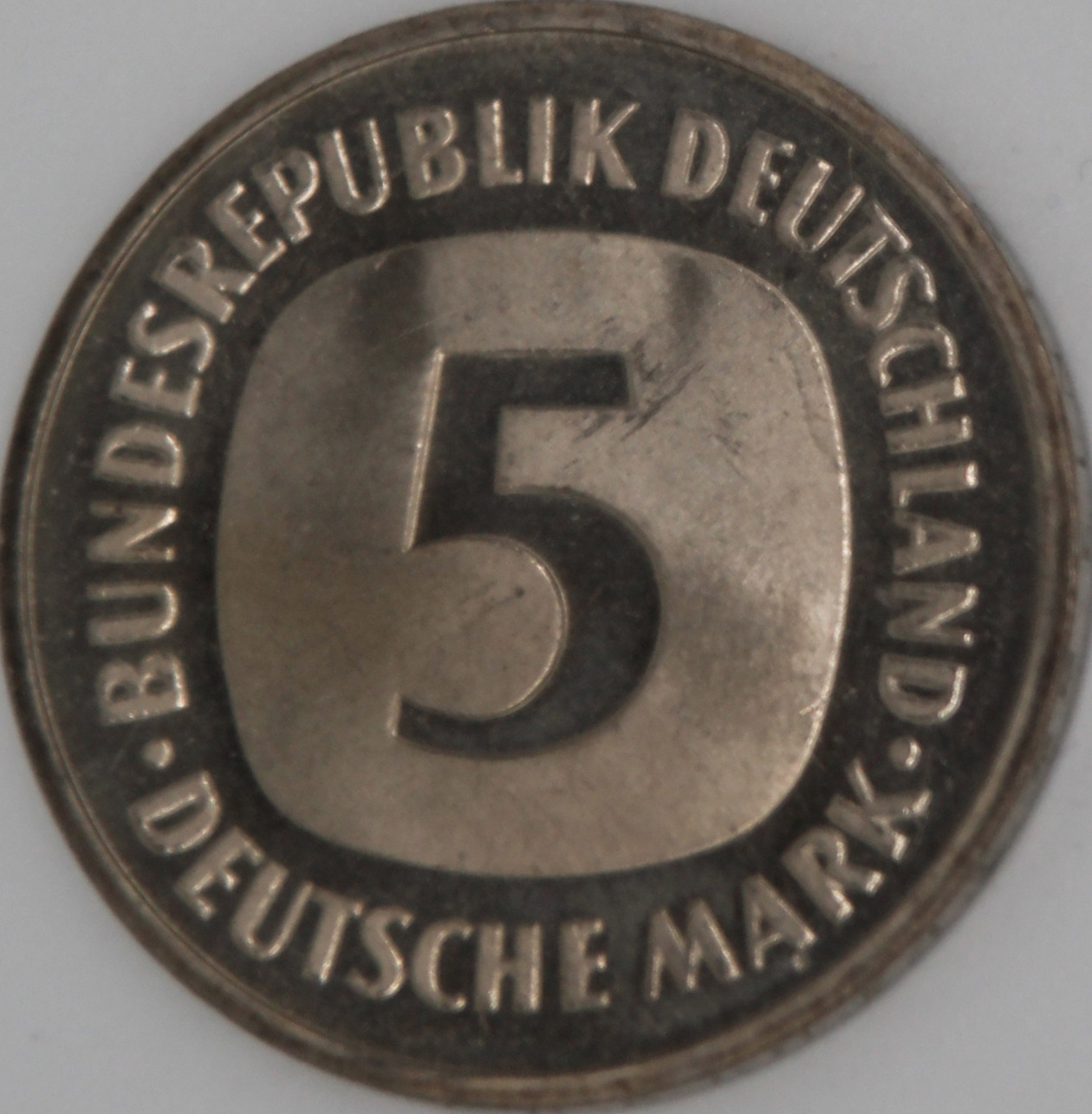 Deutschland 5 Mark 2. Ausgabe – Vorderseite (Avers)