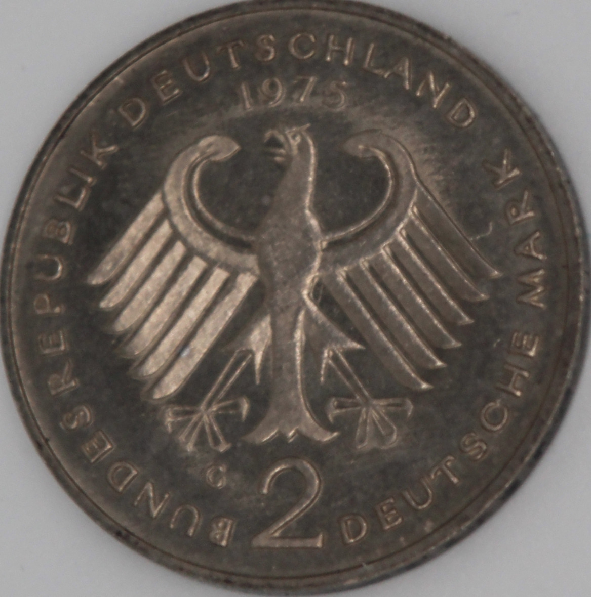 Deutschland 2 Mark 4. Ausgabe – Rückseite (Revers)