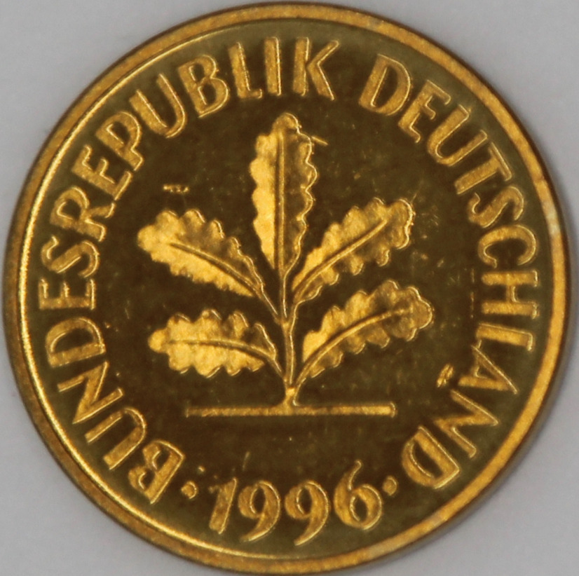 Deutschland 5 Pfennig – Rückseite (Revers)